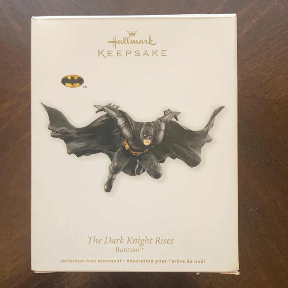 2012 hallmark keepsake Batman ornament.